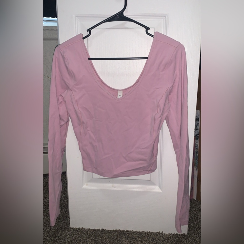 Lululemon Pink Align Long sleeve